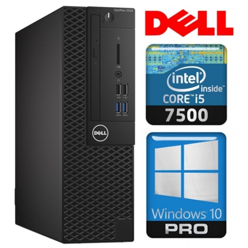 Used computer hard disk M.2 256 GB Dell Optiplex 3050 SFF CPU core™I5-7500 3.40 GHz. HDMI is available on TV. ราคา 4,100 บาท*ส่งฟรี