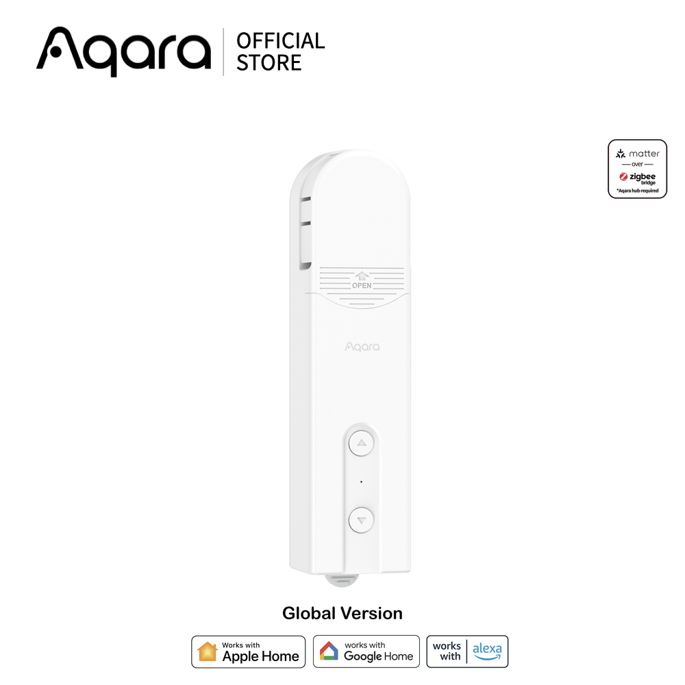 Aqara Roller Shade Driver E1 (Global version) ชุดควบคุมม่านม้วน ราคา 1,990 บาท*ส่งฟรี