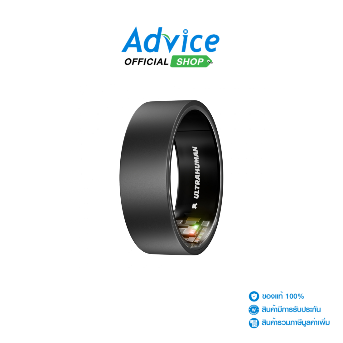 Ultrahuman Smart Ring Air 09 Matt Grey (Uhra-Mg-09): A0182520 ราคา 15,800 บาท*ส่งฟรี