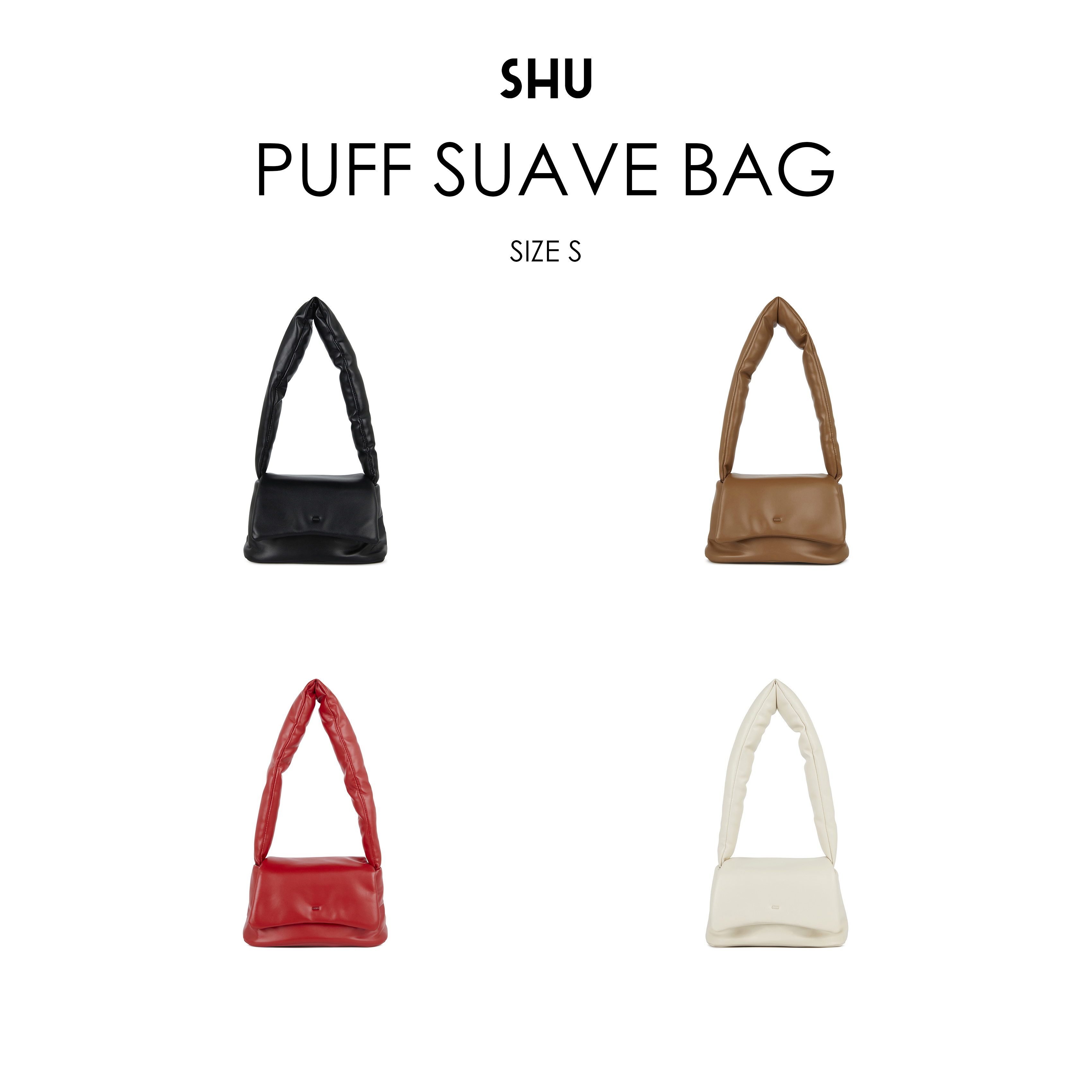 SHU PUFF SUAVE BAG BLACK กระเป๋า ราคา 990 บาท*ส่งฟรี
