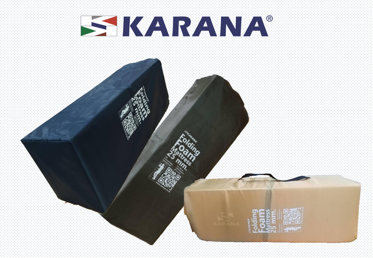 KARANA Folding Foam Mattress MK2 25 mm. แผ่นโฟม ปูนอน 25 มิล. ราคา 895 บาท*ส่งฟรี