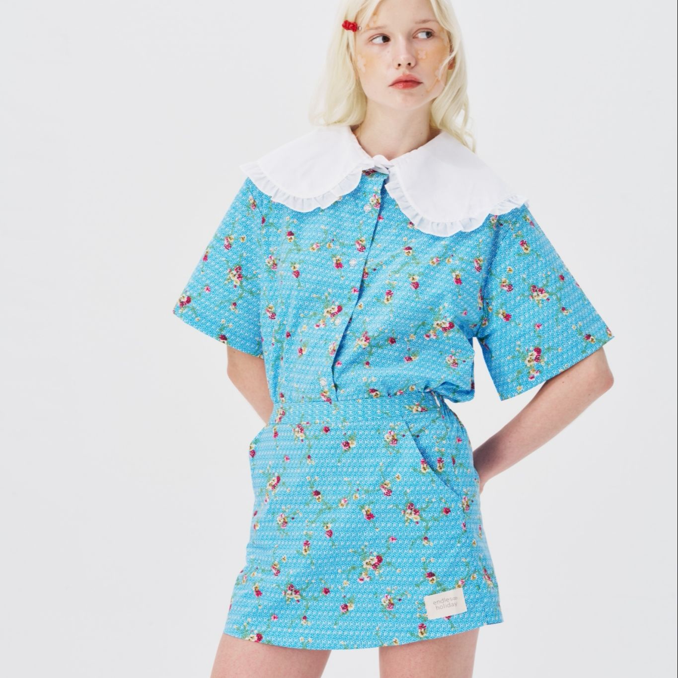 Endless Holiday Jerbao Shirt X Capital Skorts Ultramarine Summer Paradise ราคา 2,392 บาท*ส่งฟรี
