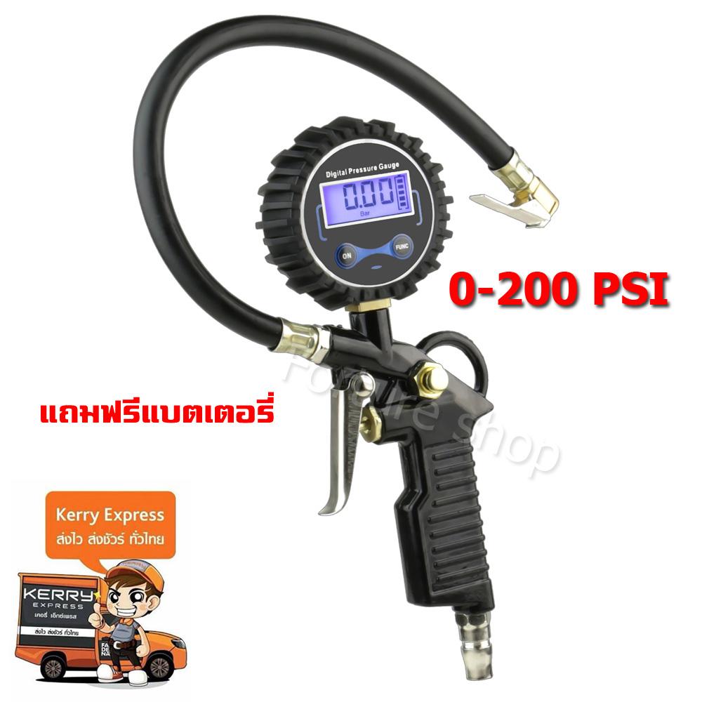 ปืนเติมลมยาง ระบบ ดิจิตอล 0 200 psi เกจวัดลมยาง เกย์วัดลมยาง เครื่องวัดลมยาง ที่วัดลมยาง อเนกประสงค์ พร้อมหัวเติมลม 1 ชิ้น : image ปืนเติมลมยาง ระบบ ดิจิตอล 0 200 psi เกจวัดลมยาง เกย์วัดลมยาง เครื่องวัดลมยาง ที่วัดลมยาง อเนกประสงค์ พร้อมหัวเติมลม 1 ชิ้น