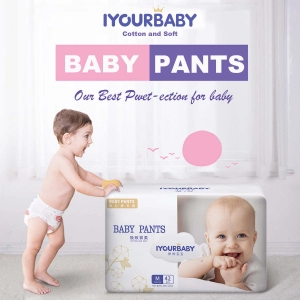 ภาพหน้าปกสินค้าแพมเพิส ผ้าอ้อม IYOURBABY ผ้าอ้อมเด็กสำเร็จรูป แพมเพิสเด็ก ทุกขนาด Baby Diaper Pants M42/L38/XL36/XXL32/XXXL30 ที่เกี่ยวข้อง