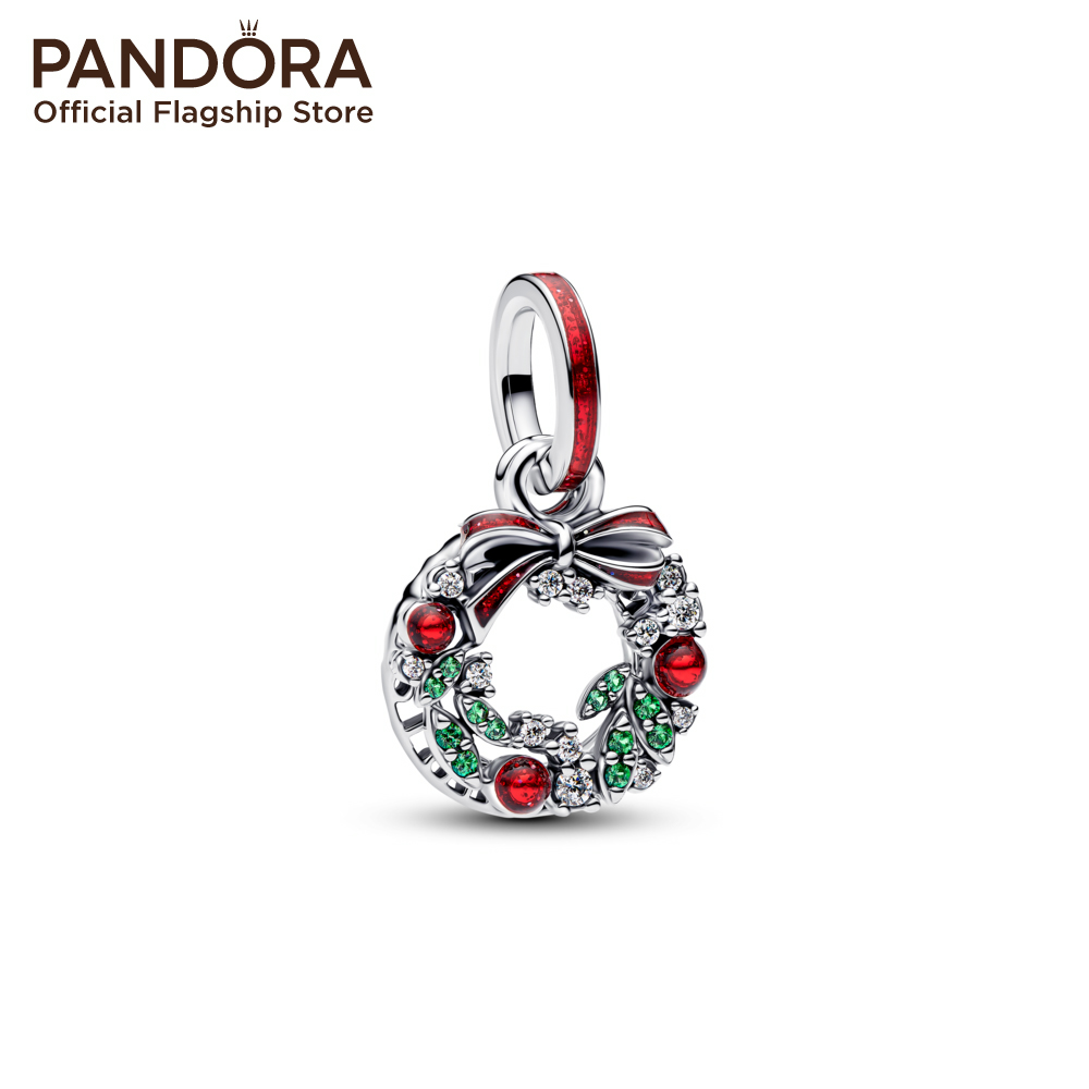 Pandora Holiday Wreath Double Dangle Charm ราคา 2,925 บาท*ส่งฟรี