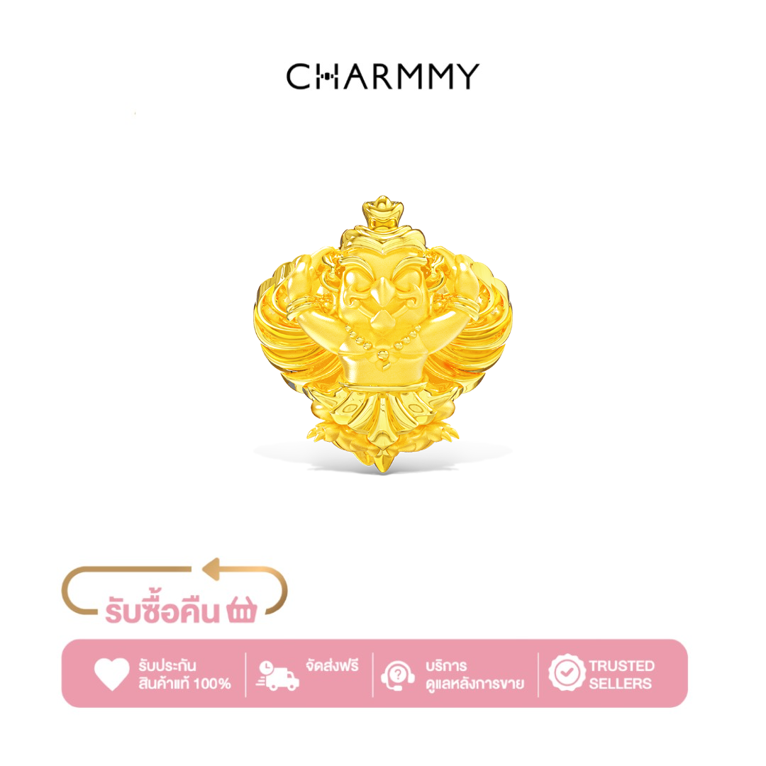 Charmmy the Legendary Garuda, the King of Ten Thousand Kings - King of Ten Thousand Kings, the Great God of All Wealth, 99.9% Pure Gold (with Certificate of Authenticity) ราคา 9,090 บาท*ส่งฟรี