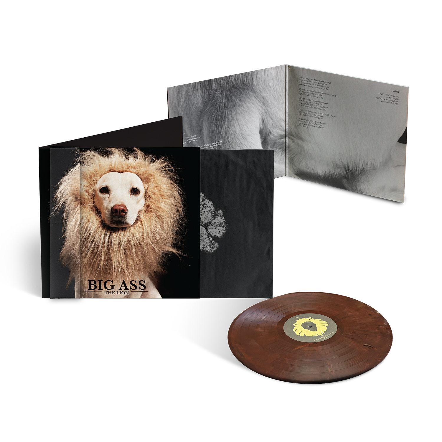 GMM GRAMMY : Vinyl Big Ass อัลบั้ม The Lion ราคา 2,000 บาท*ส่งฟรี