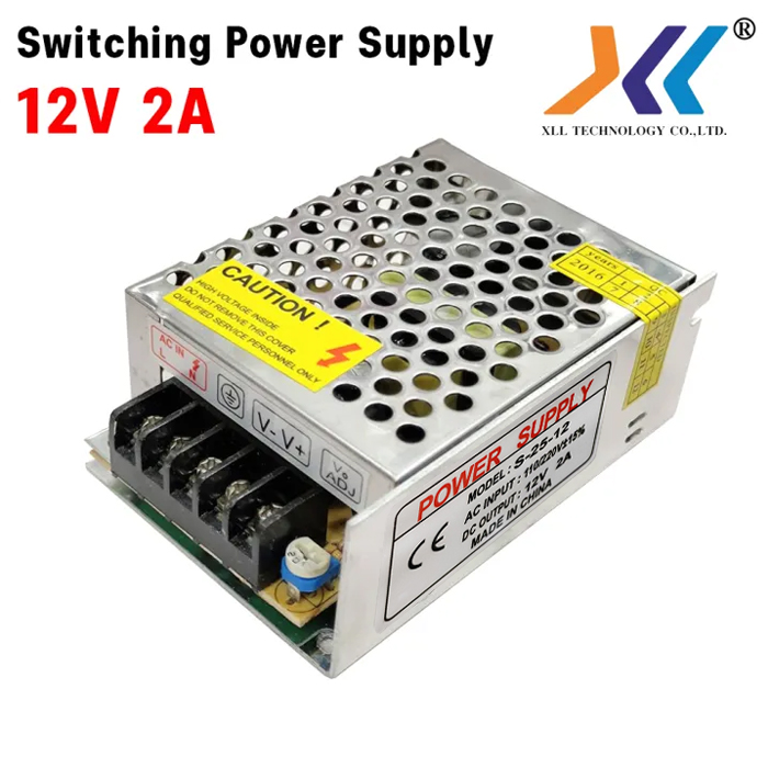 Switching Power Supply Switching Power Supply Electrical Transformer 12V 2A ราคา 180 บาท*ส่งฟรี