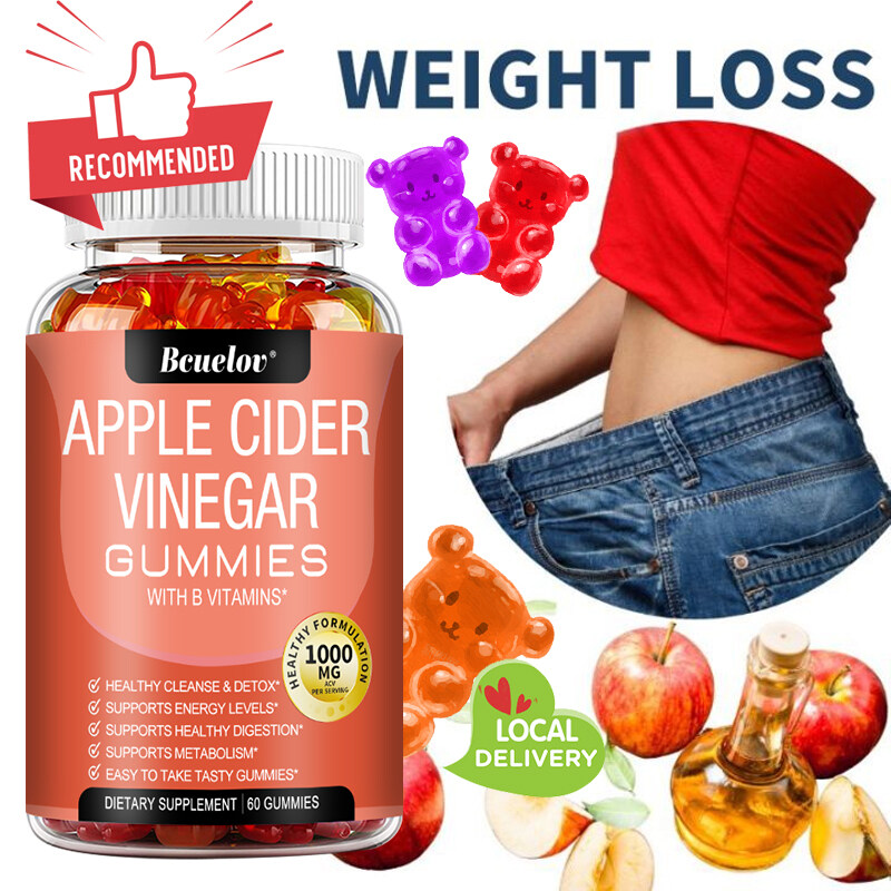 bcuelov apple cider vinegar gummies, weight loss, collagen supplement, fun and delicious way to stay healthy and safe to lose weight ราคา 126 บาท*ส่งฟรี
