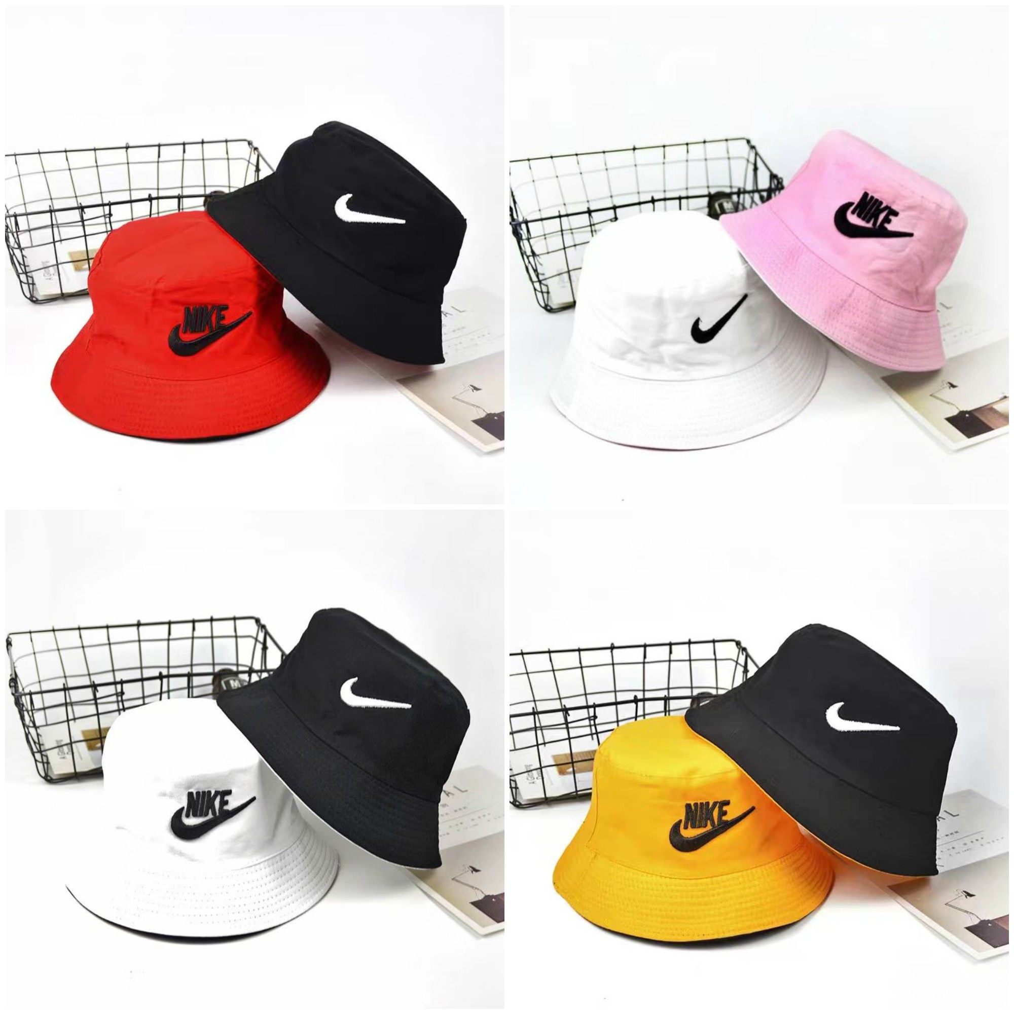 หมวกบักเก็ต ไนกี้Bucket Hat​ ใส่ได้ 2 ด้าน ราคาถูกมากกก