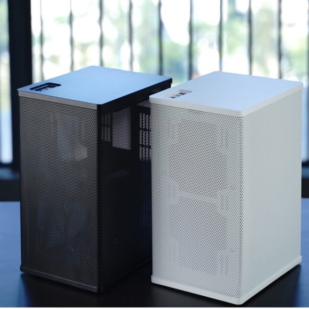 JONSBO VR3 Black White เคสคอมพิวเตอร์ขนาดเล็ก mini ITX แถมสาย PCI-E4.0 Warranty 1Year ราคา 4,750 บาท*ส่งฟรี