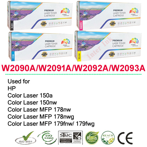 หมึกพิมพ์ HP Color Laser 150a/ 150nw (HP 119A) สีดำ/ สีฟ้า/ สีเหลือง/ สีแดง Premium ราคา 1,150 บาท*ส่งฟรี