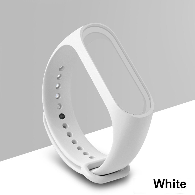 【9 สี】สาย สายเปลี่ยน สายรัดข้อมือ Wristband Strap for Mi band 3/4 Strap สายเสริม Smart Watch สายนาฬิกาข้อมือ สายรัดข้อมือซิลิโคน (เฉพาะตัวสาย) คุณภาพดี D36