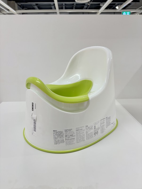 กระโถนเด็ก IKEA มียางกันลื่นด้านล่างโถ กระโถนแยกชิ้น ใช้งานสะดวก สินค้าพร้อมส่ง ราคา 399 บาท*ส่งฟรี