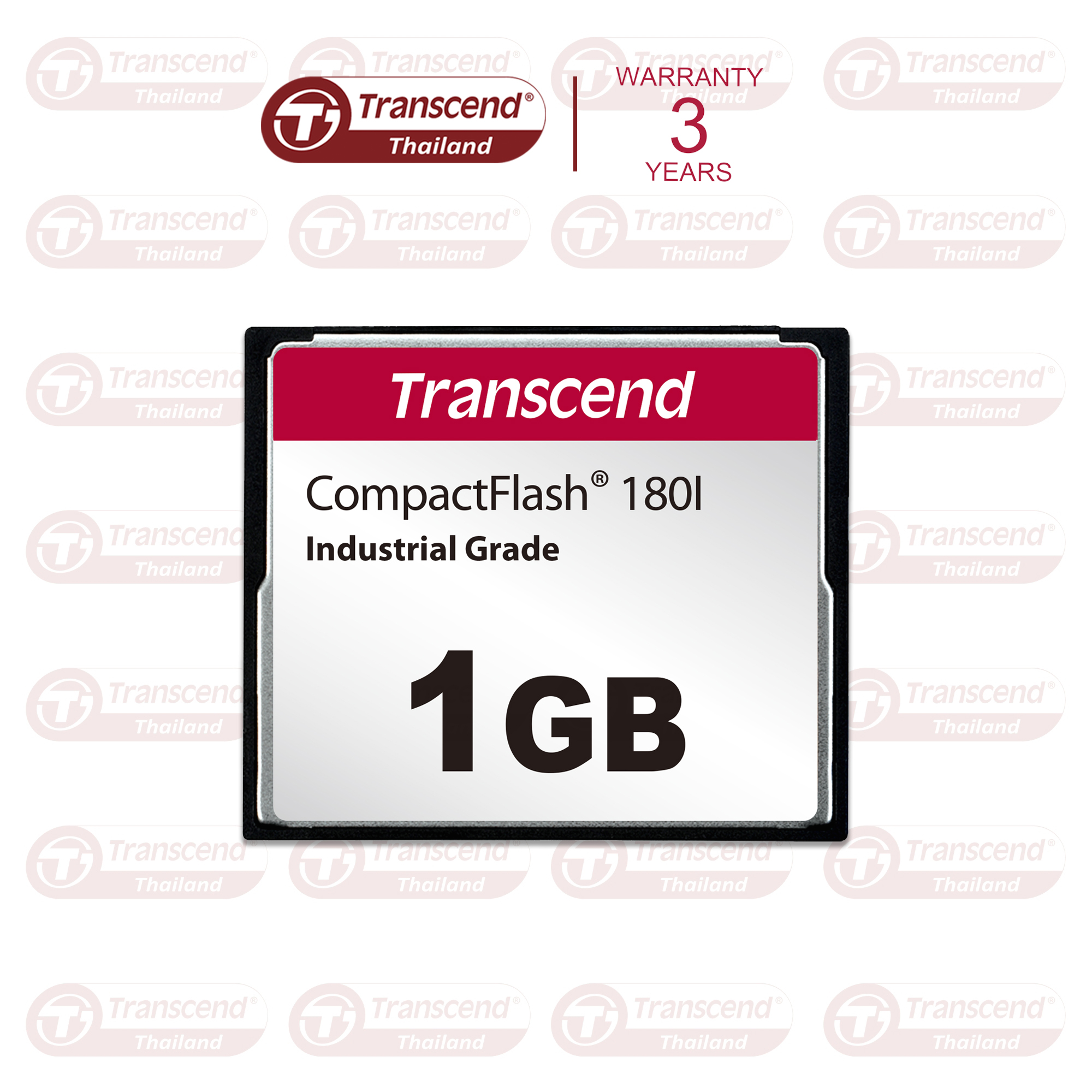 CompactFlash Card CF180I : 1GB : CF Industrial Card : รับประกัน 3 ปี - มีใบกำกับภาษี ราคา 3,690 บาท*ส่งฟรี