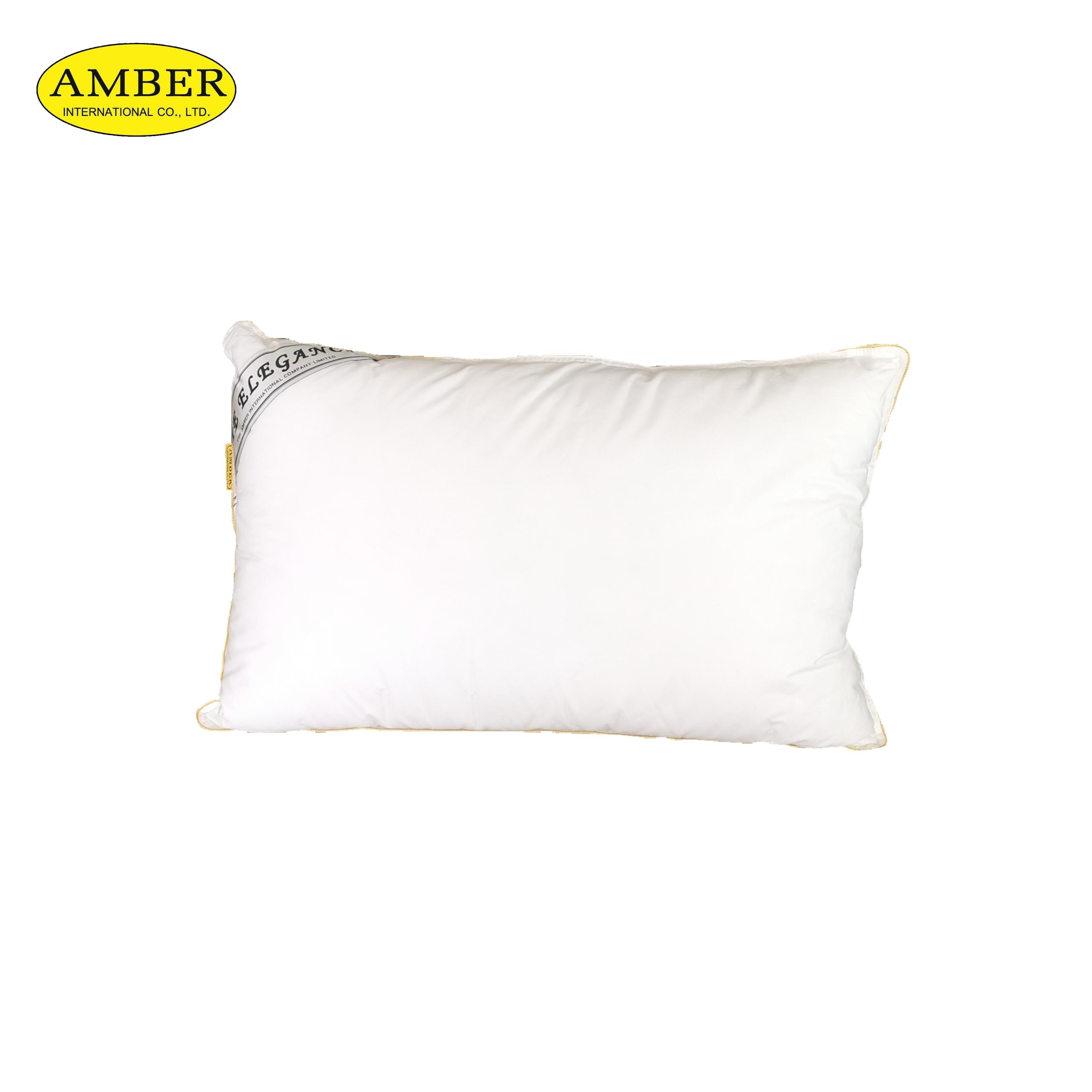 หมอนหนุนไมโครไฟเบอร์ Amber ดิ อีลิแกรน สำหรับคนนอนต่ำ Amber The Elegance Microfiber Pillow ราคา 1,290 บาท*ส่งฟรี