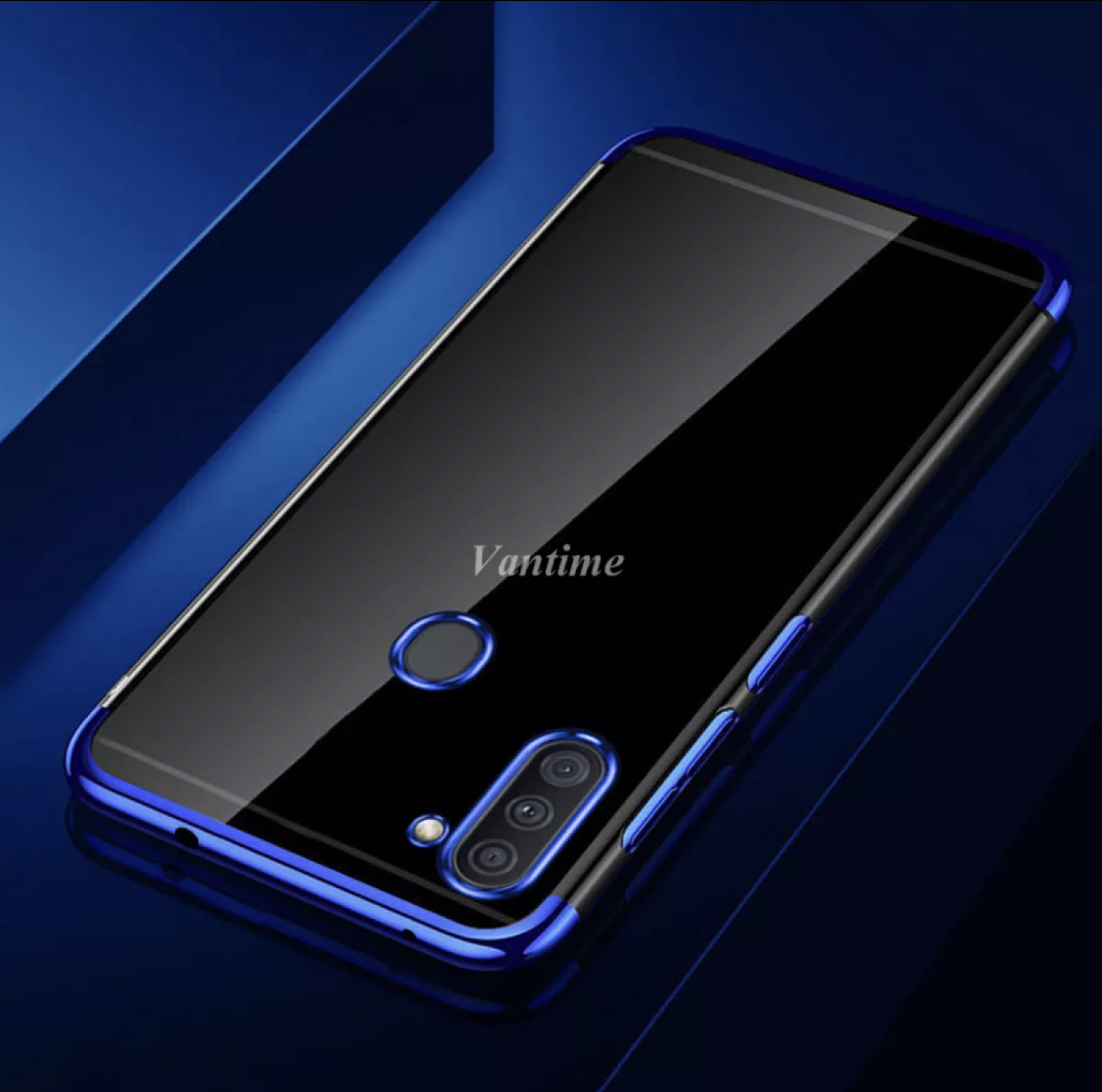 [ส่งจากไทย] Case Samsung galaxy A11 เคสเคสโทรศัพท์ ซัมซุง เคสนิ่ม TPU เคสใสขอบสี เคส Samsung A11 สีดำ สีแดง สีนำเงิน เคสสวยและบาง