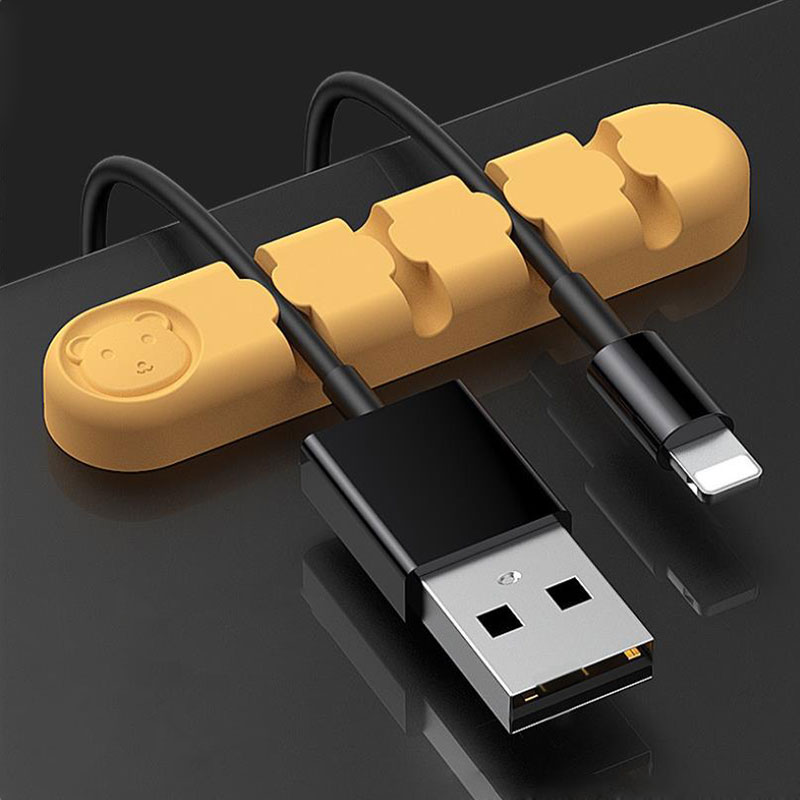 ที่เก็บสาย USB ที่เก็บสายชาร์จ ที่จัดระเบียบสาย ที่แขวนสาย USB คลิปเก็บสาย คลิปหนีบสาย USB ของแท้,  Cable organizers that organize hanging cables