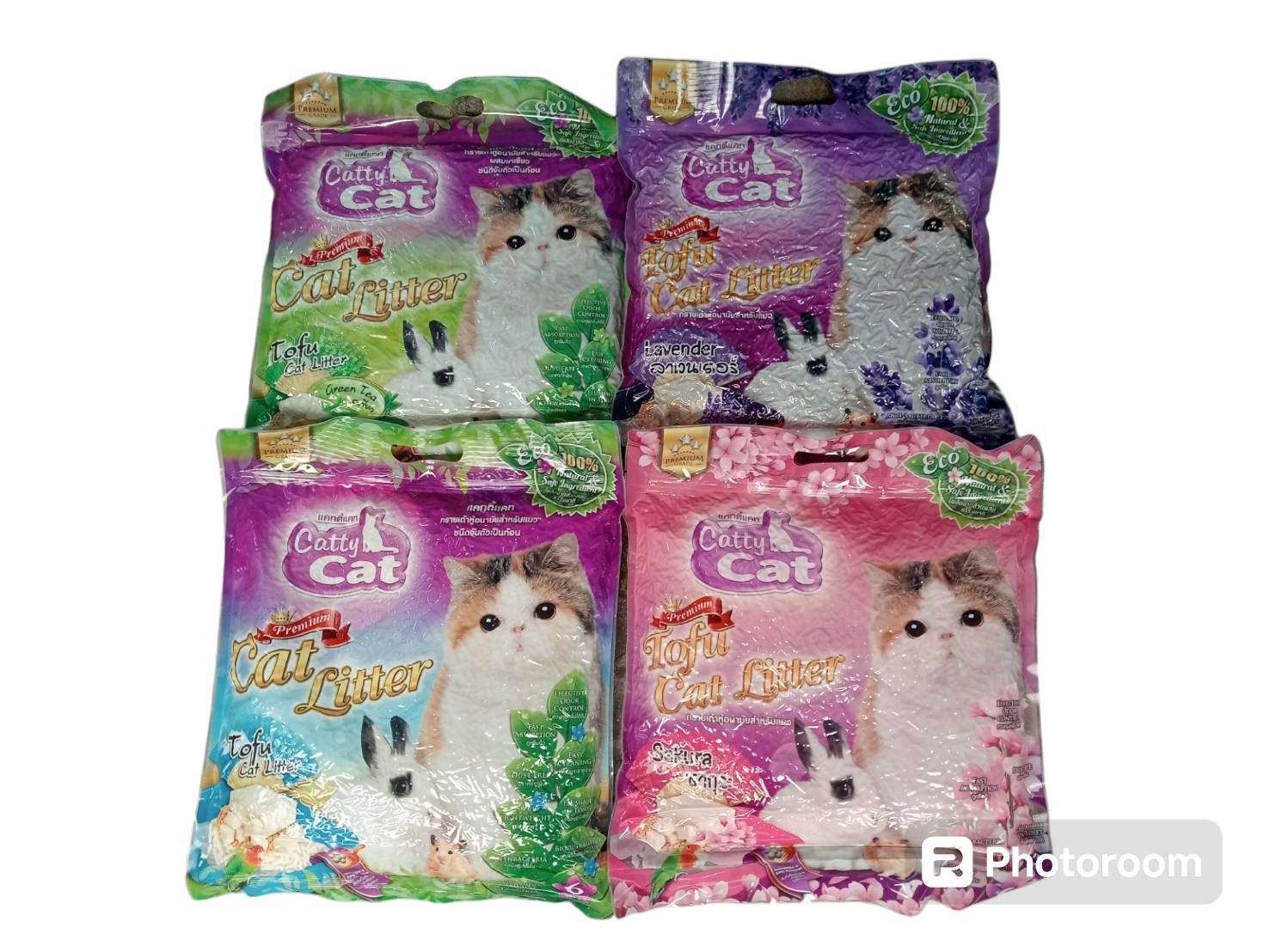 cattycat ทรายเต้าฮู้ แคทตี้แคท ดี่ที่สุด คุ้มสุดๆ ราคา 139 บาท*ส่งฟรี