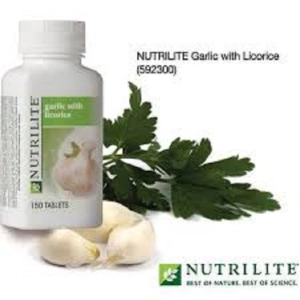 ภาพหน้าปกสินค้ากระเทียม​อัด​เม็ด Amway NUTRILITE Garlic with Licorice (150 tab) ที่เกี่ยวข้อง