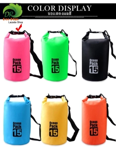 ภาพหน้าปกสินค้าOcean Pack 15L 6colors กระเป๋ากันน้ำขนาด15ลิตร มี6สีให้เลือก Ocean Pack 15L 6colors 15 liters waterproof bag (with 6 colors for choosing) ซึ่งคุณอาจชอบสินค้านี้