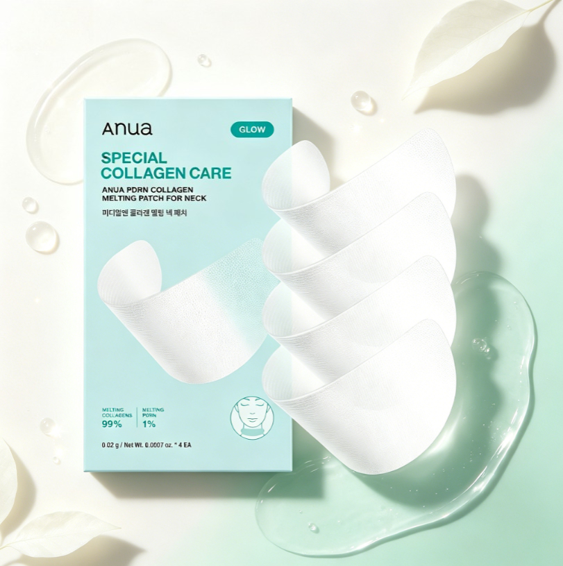 Anua Pdrn Collagen Neck Patch Mixed with Salmon Dna, a Thin, Dissolvable Film. Lifts and Tightens the Area Around the Neck and Forehead. Helps Make the Skin Hydrated and Smooth. ราคา 468 บาท*ส่งฟรี