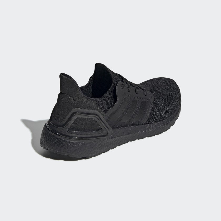 ภาพประกอบคำอธิบาย 【ของแท้ ใหม่】Adidas Ultra Boost 20 Core Black รองเท้าผ้าใบผู้ชายและผู้หญิง รองเท้าลำลอง รองเท้าวิ่ง
