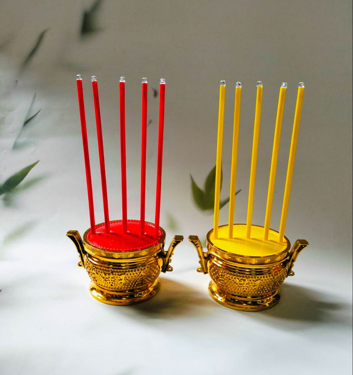 5 Led Incense Sticks, Led Tube Incense Burner, Height 21cm.. Uses 2A Size Batteries, Model 3565,3901 Lz. ราคา 85 บาท*ส่งฟรี