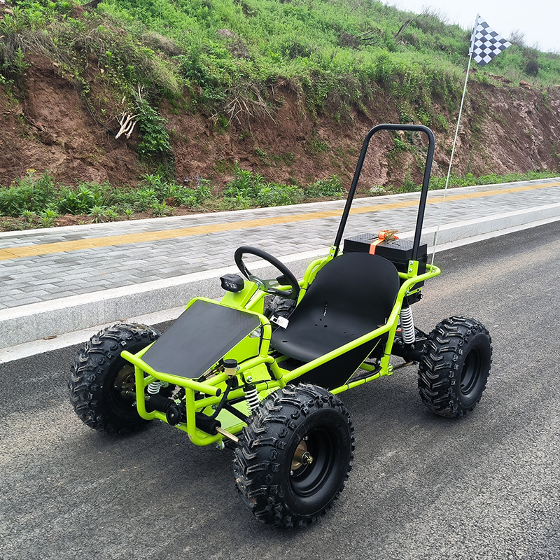 รถโกคาร์ทไฟฟ้า 48V1000W20 พร้อมฟังก์ชั่นกันลื่นสถานที่จัดงานชายหาดริมทะเลจุดชมวิวรถโกคาร์ทไฟฟ้าแบบออฟโรด ราคา 55,000 บาท*ส่งฟรี