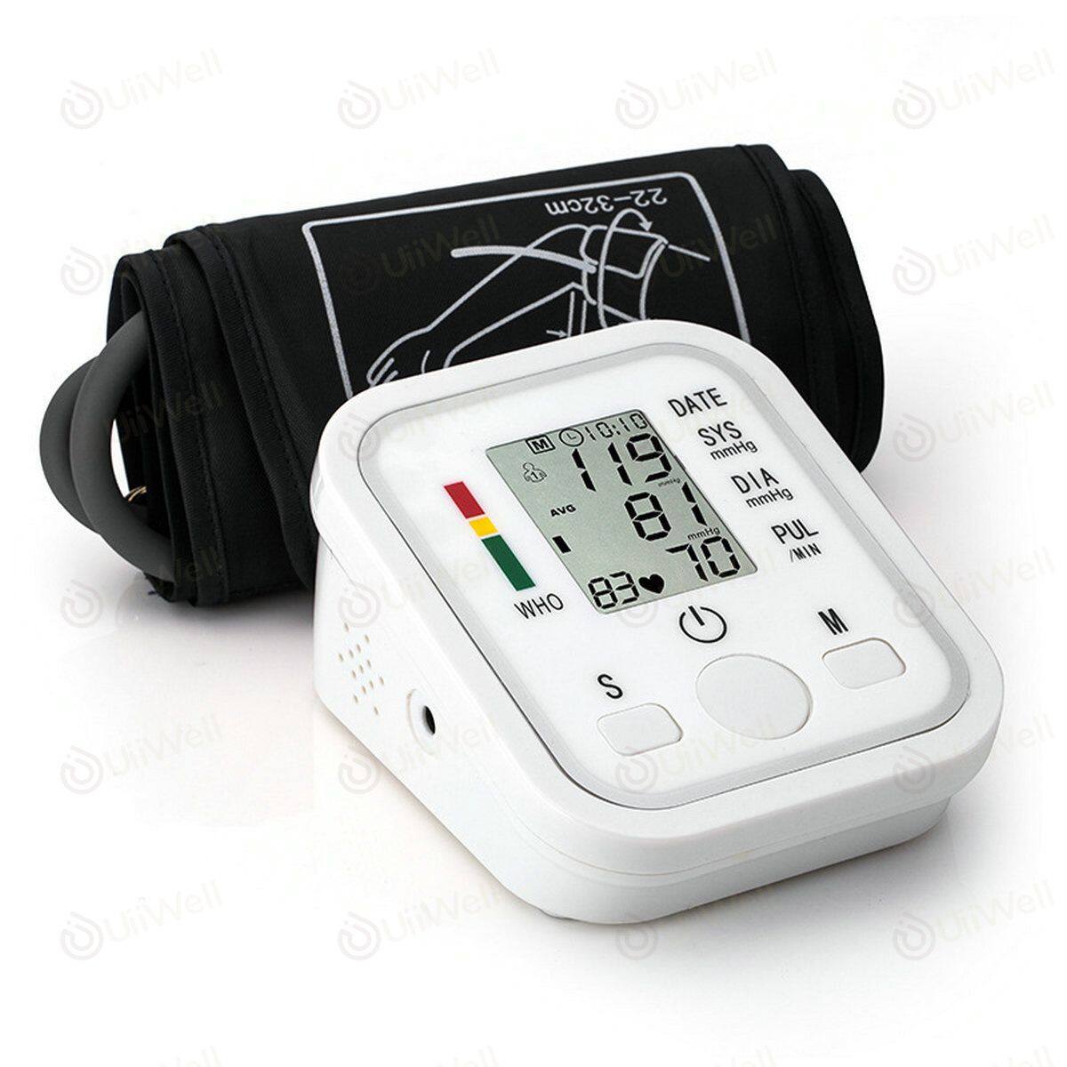 LCD Blood Pressure Monitor เครื่องวัดความดัน มีการรับประกัน เครื่องวัดดัน ครื่องวัดความดันแบบพกพา เครื่องวัดความดัน หน้าจอดิจิตอล แสดงผลบนหน้าจอ ราคา 399 บาท*ส่งฟรี