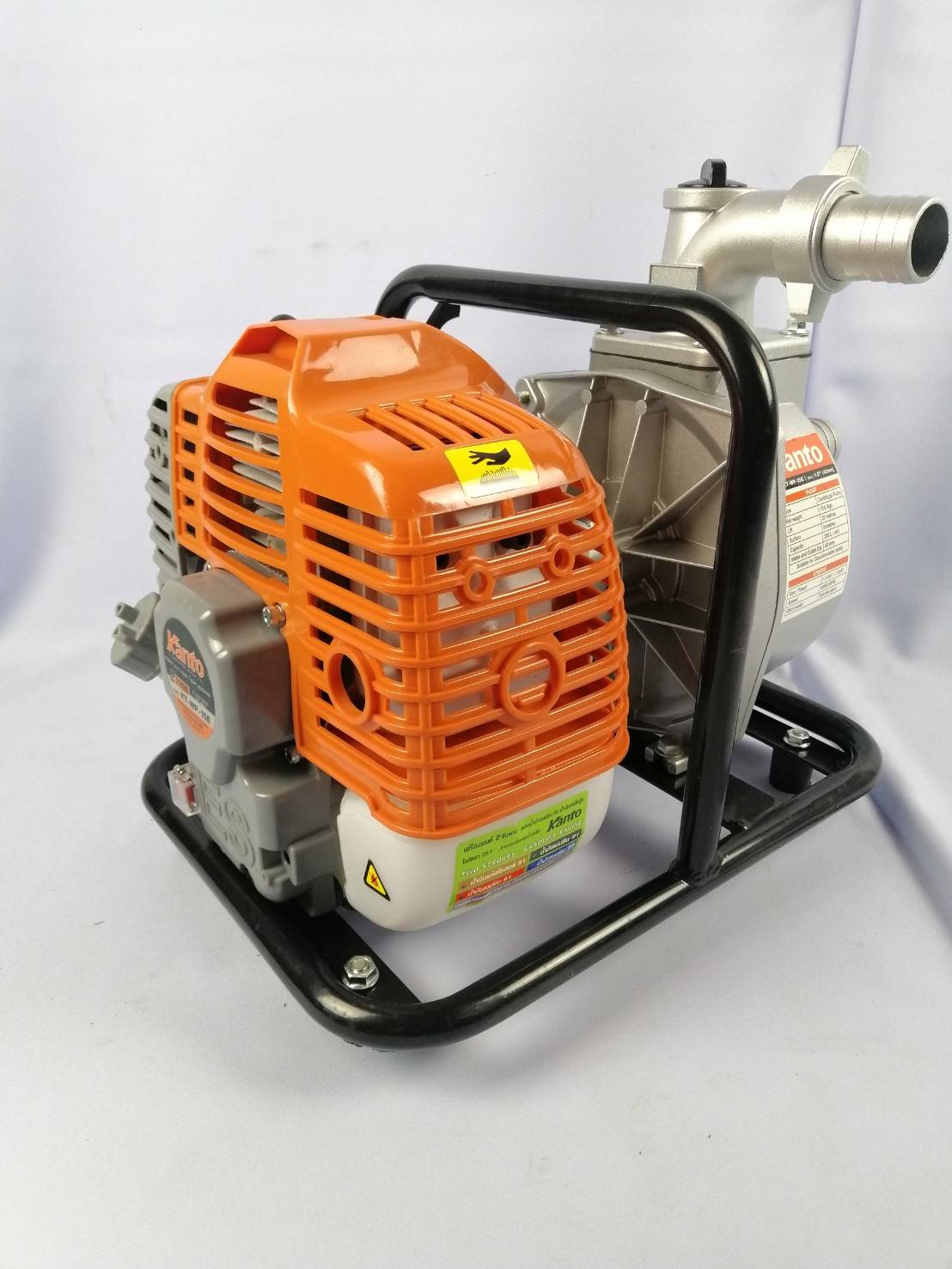 03122 เครื่องสูบน้ำสตาร์ทกุญแจ 1นิ้ว เครื่องสูบน้ำสตาร์ทกุญแจ เครื่องสูบน้ำ2จังหวะสตาร์ทด้วยกุญแจหรือปุ่มกดสตาร์ท ยีห้อ Kanto KT-WP-15E ราคา 5,670 บาท*ส่งฟรี