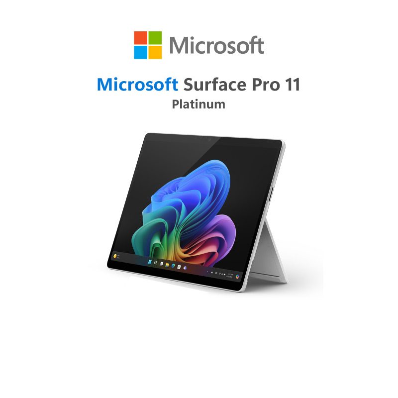 [Laptop] Surface Pro 11/X Elite/16GB/512GB /Platinum/Windows 11Home+Surface Keyboard ราคา 59,900 บาท*ส่งฟรี
