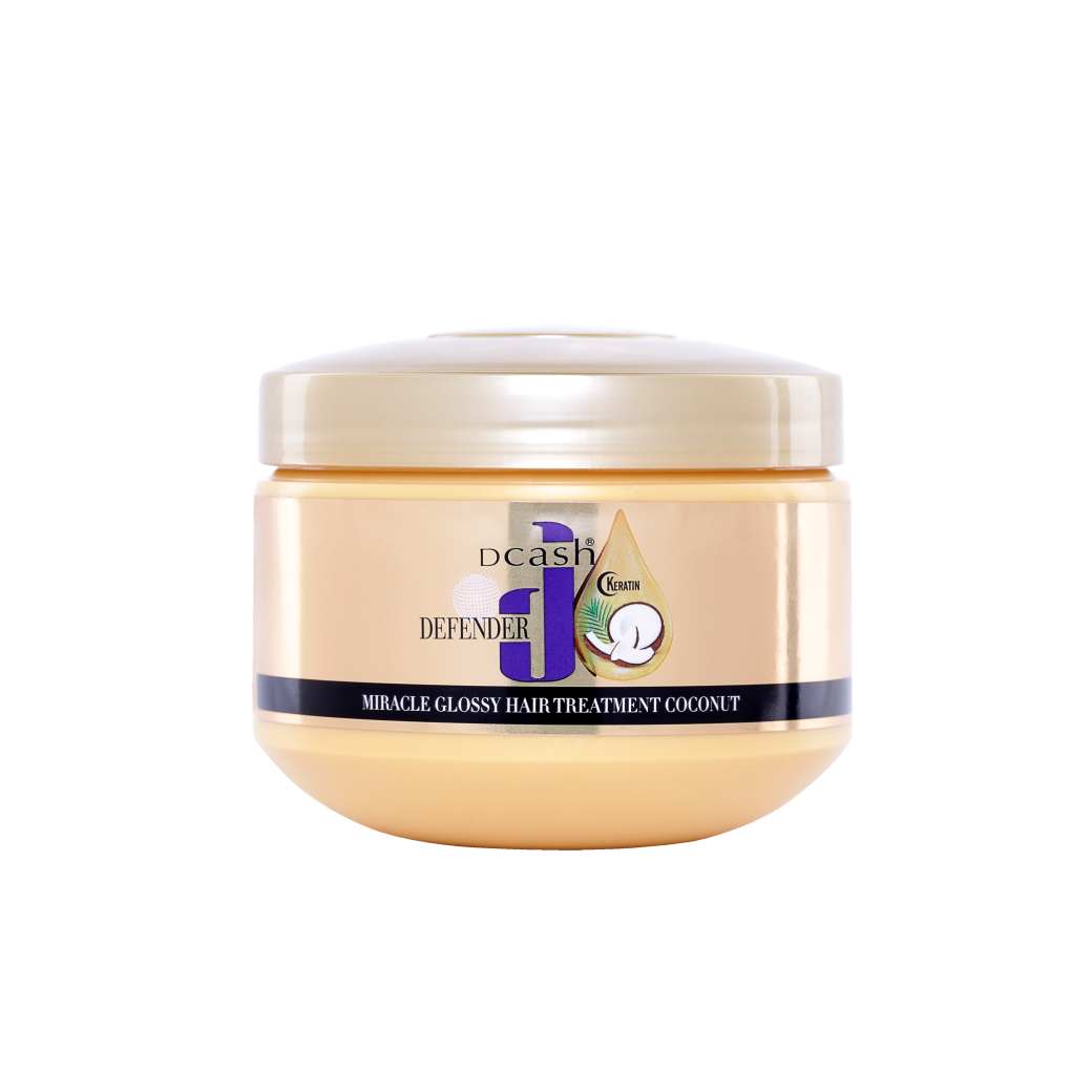 Dcash Defender Keratin Miracle Glossy Treatment Coconut Dcash Defender (Hair Treatment) ราคา 89 บาท*ส่งฟรี