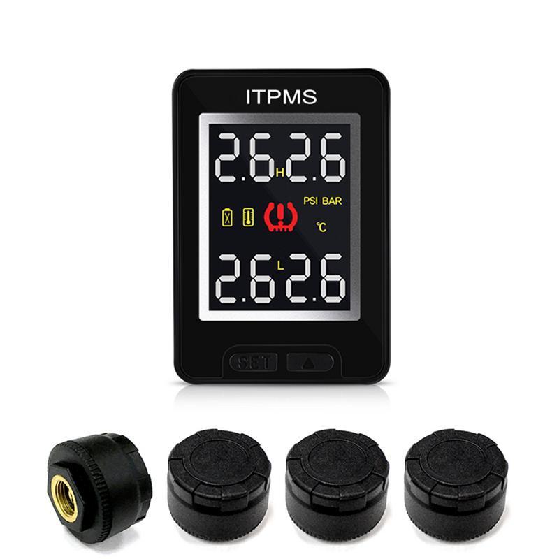 ขาย Careud Car Tpms Wireless Auto Tire Pressure Monitoring System With 4 Sensors Lcd Embedded Monitor For Toyota