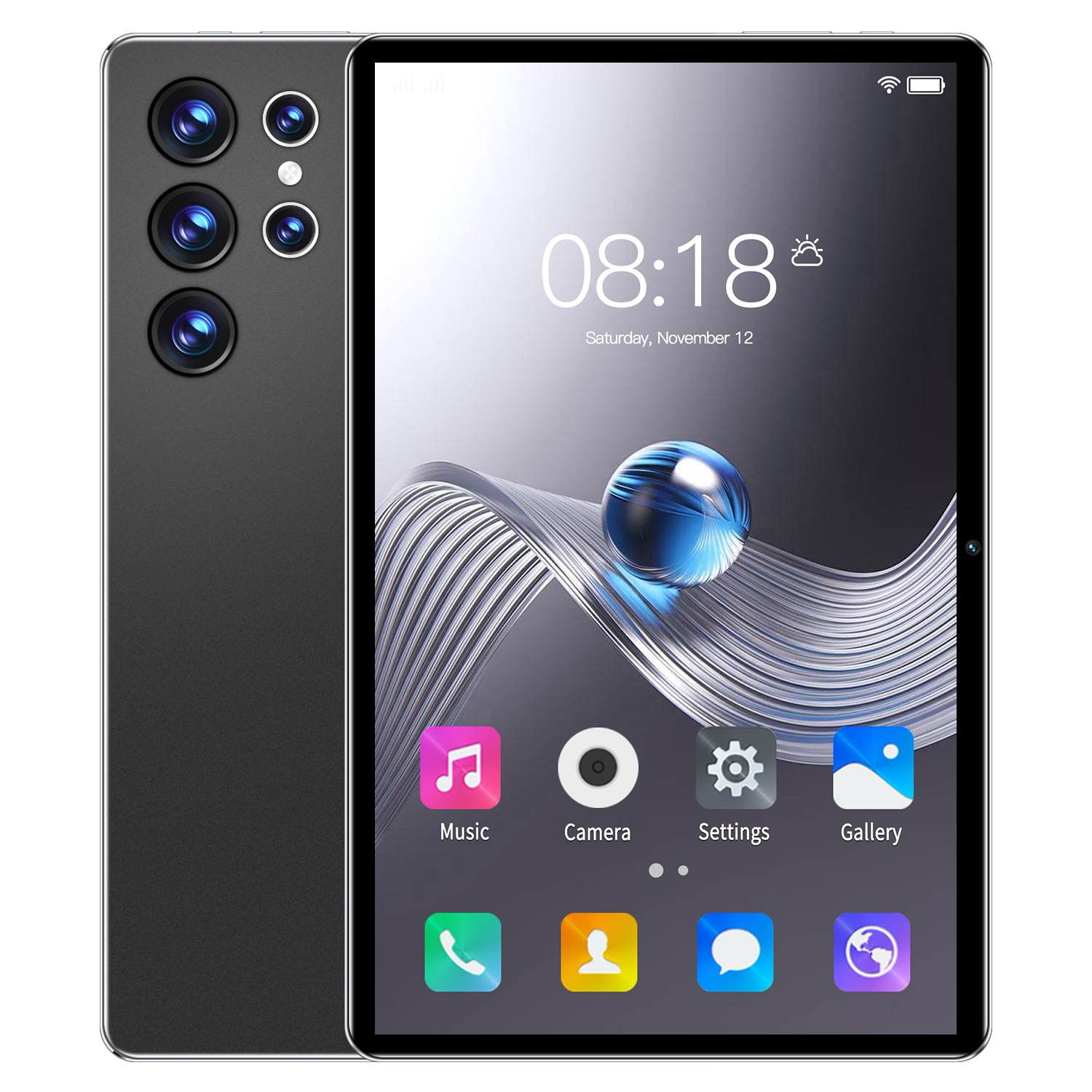【ซื้อ1แถม6+รับประกัน】ล่าสุด tablet 10.1นิ้ว RAM8GB+ROM256GB 12000mAh แบตเตอรี่ขนาดใหญ่ Android12.0 4G/5G 2ซิมการ์ด WIFI แท็บเล็ต Full HD คุณภาพเสียงดีราคาต่ำ -NO1 (N044) ราคา 2,599 บาท*ส่งฟรี