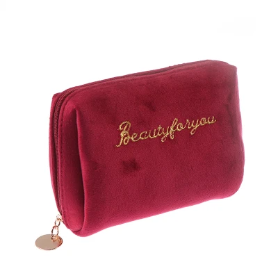 JIAOQI Velvet Organizer Lipstick Travel Cosmetic Bag Box Pouch Beauty Case Makeup Bag (7)