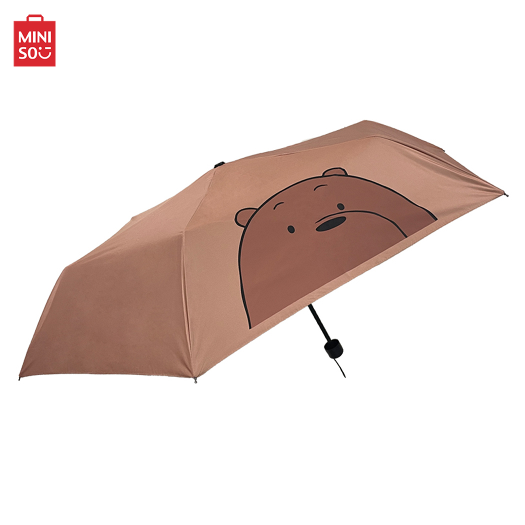 MINISO ร่มพับ ร่มกันแดด ร่มกันฝน We Bare Bears Collection ราคา 208 บาท*ส่งฟรี