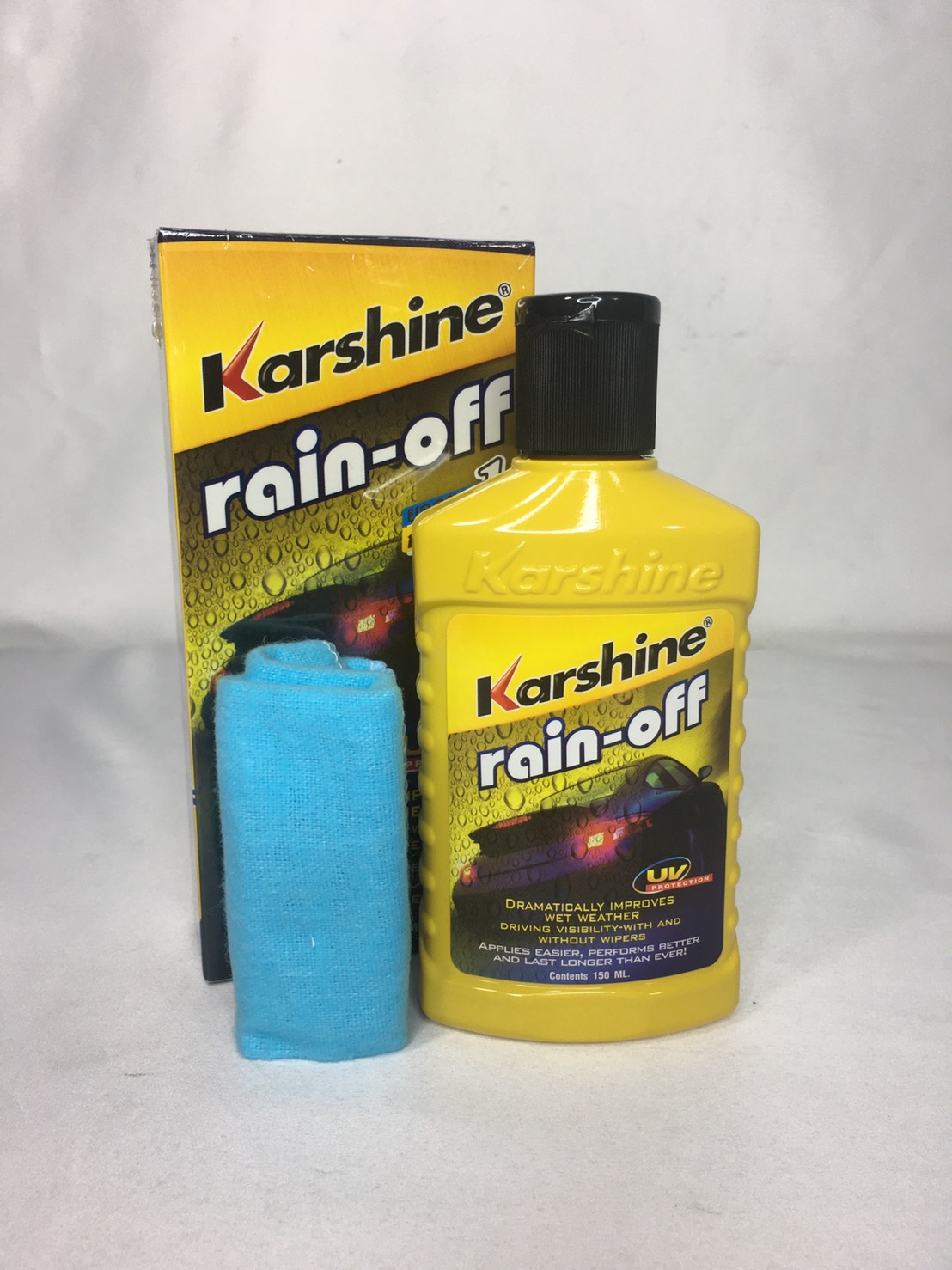 น้ำยาเคลือบกระจก Karshine rain-off 150 ml แพ็ค 2