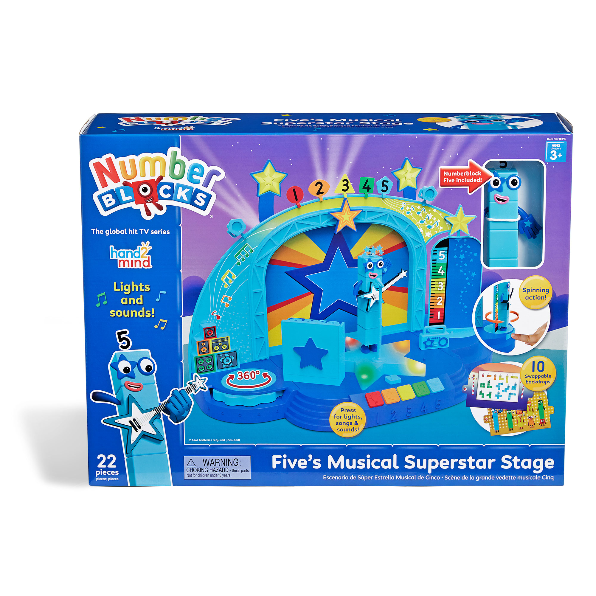 [3ขวบ+]Numberblocks® Five's Musical Superstar Stage [Hand2Mind] ราคา 3,200 บาท*ส่งฟรี