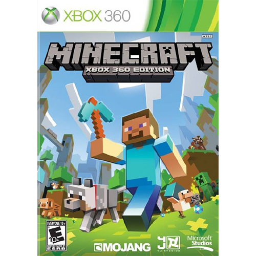 Minecraft Xbox 360 Edition xbox360 แผ่นเกมXbox360 แผ่นไรท์ เล่นได้กับเครื่องที่แปลงระบบแล้ว ราคา 120 บาท*ส่งฟรี