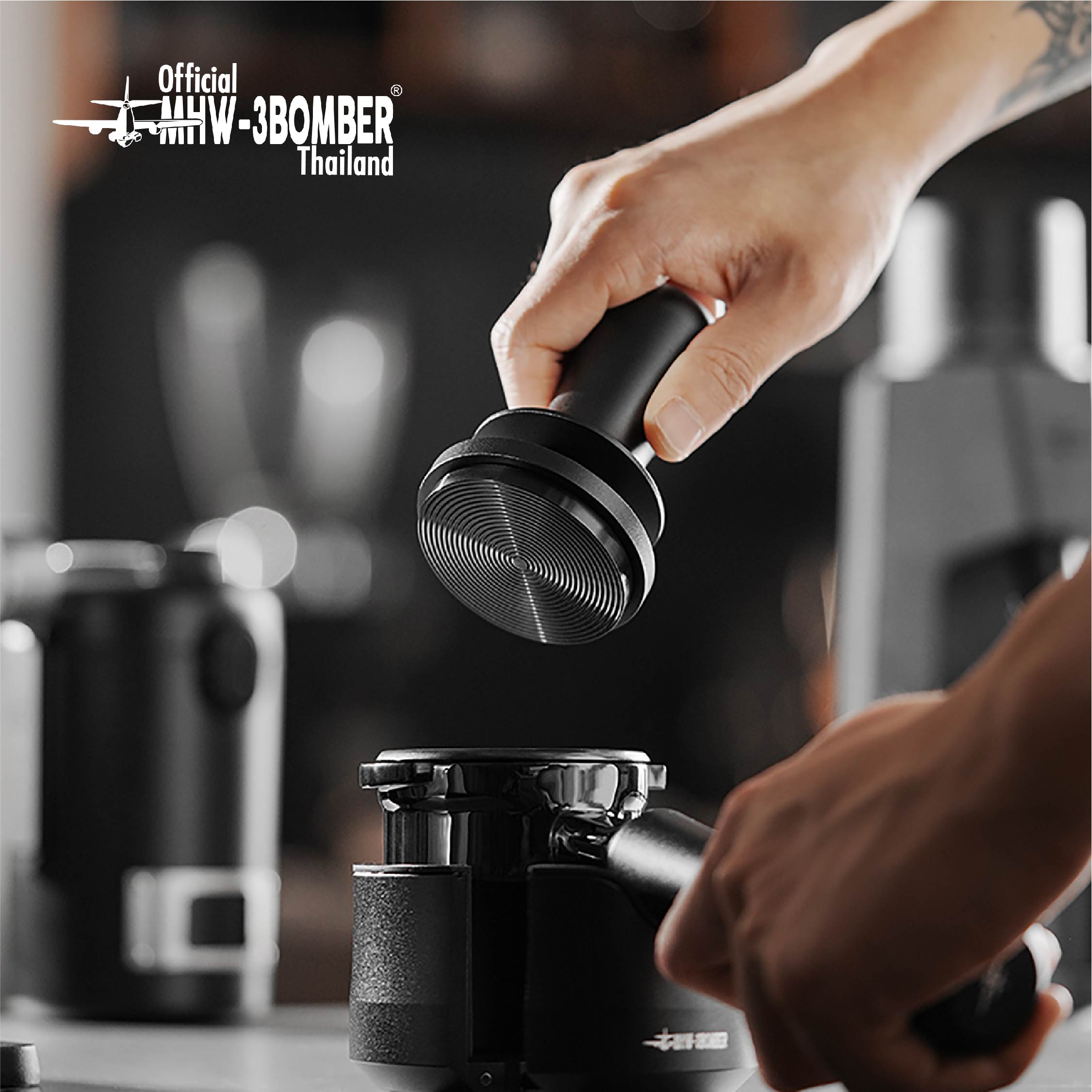 MHW-3BOMBER Astra Constant Pressure Tamper แทมเปอร์สปริง ที่กดกาแฟ ขนาด 51 / 53.35 / 58.5 mm ราคา 1,750 บาท*ส่งฟรี