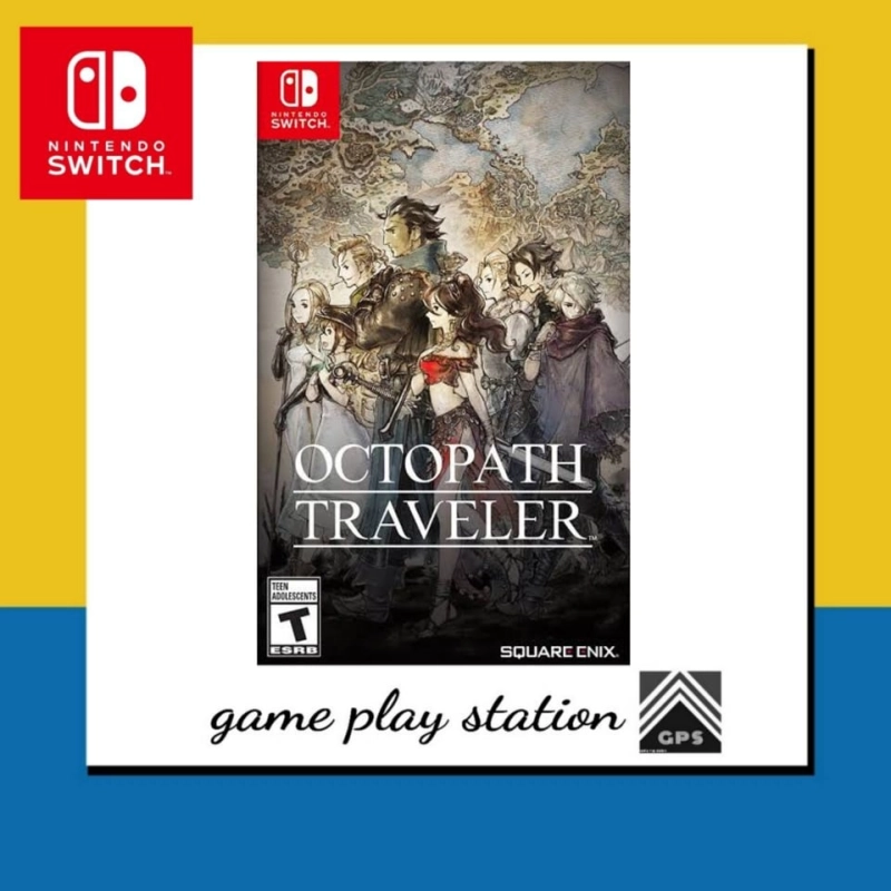 ภาพหน้าปกสินค้าnintendo switch octopath traveler ( english zone 1 )