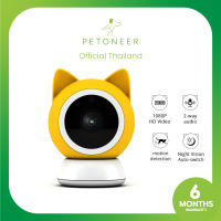 Petoneer Smart Pet Cam PC001 กล้องวงจรปิดสำหรับสัตว์เลี้ยง ความละเอียดระดับ 1080P รองรับการสื่อสาร 2 ทาง
