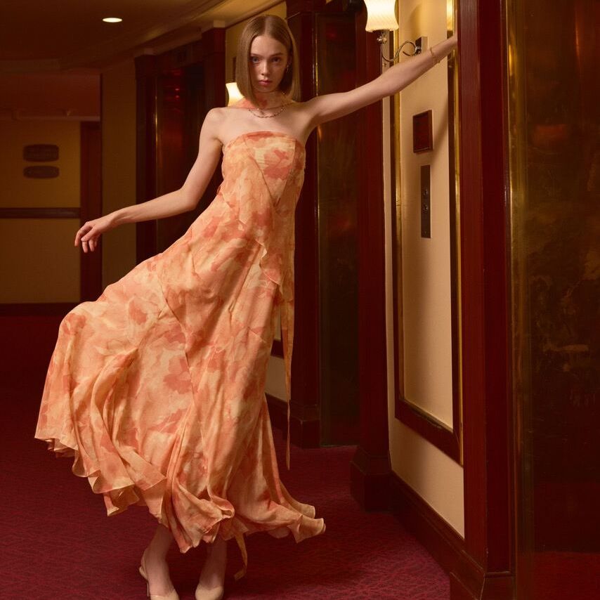 lookbookthesignature texas dress afterglow ชุดเดรสไปงาน ราคา 3,450 บาท*ส่งฟรี