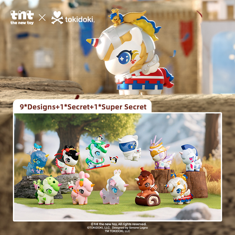 TNTSPACE Chibi Style Unicorno Seasons in Bloom Series Figure ฟิกเกอร์ กล่องสุ่ม ราคา 3,420 บาท*ส่งฟรี