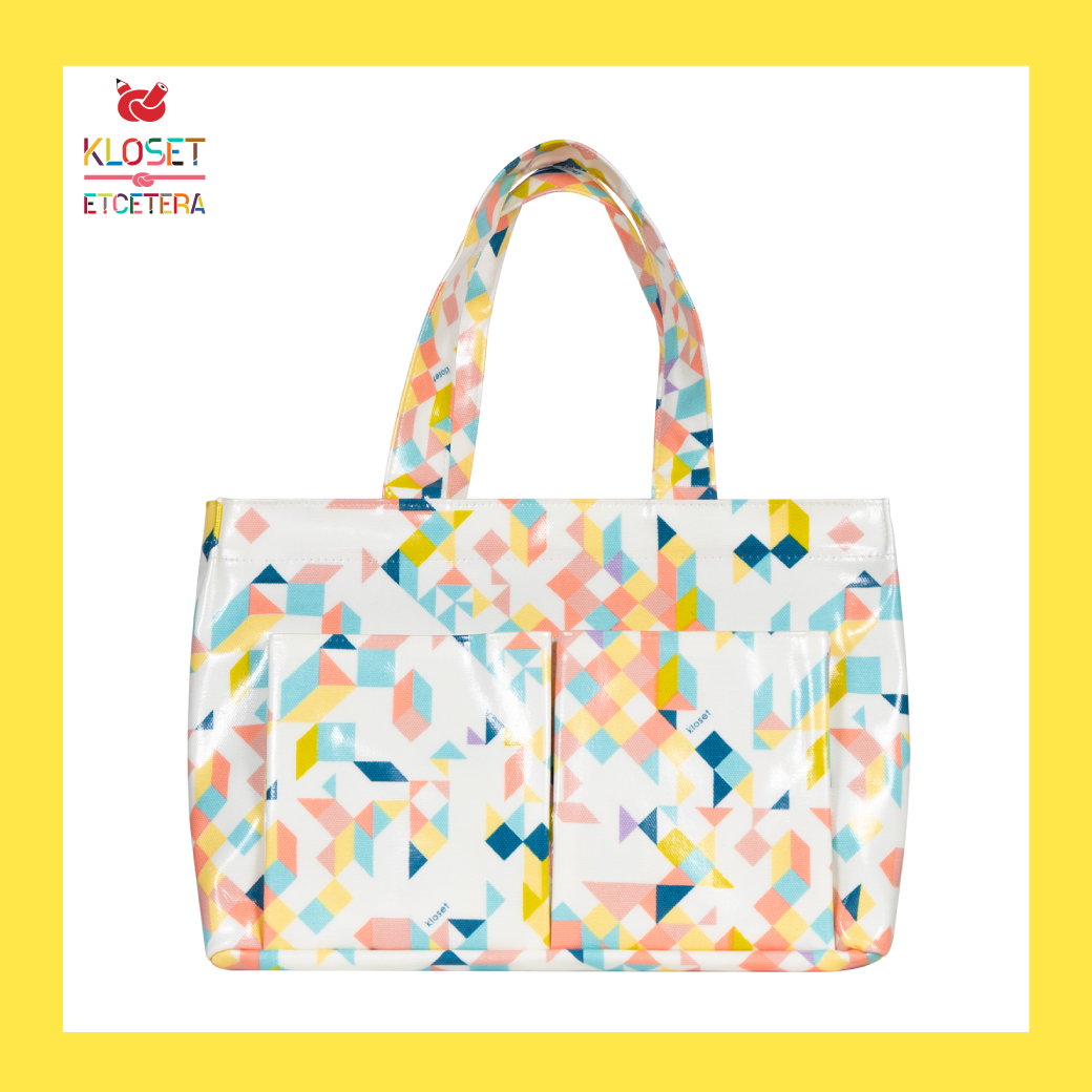 Kloset & Etcetera Pixel Basket Bag กระเป๋าถือ ราคา 1,353 บาท*ส่งฟรี