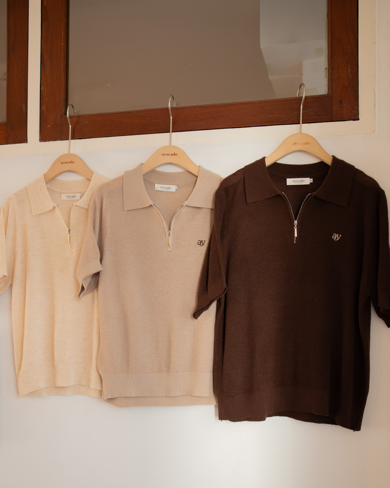 Avocado เสื้อโปโล เสื้อไหมพรม เสื้อแขนสั้น รุ่น Casper polo tops (avocado.simplewear) ราคา 445 บาท*ส่งฟรี