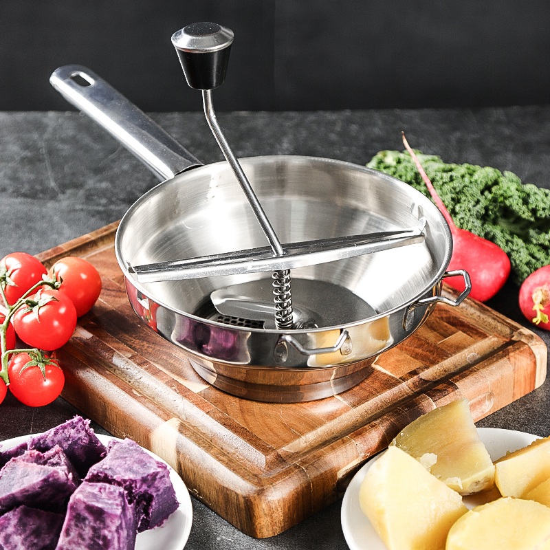FOOD MILL Stainless Steel Rotary Milling Bowl Tomato Sauce
