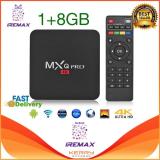 ยี่ห้อนี้ดีไหม  ศรีสะเกษ iRemax Hot 2019 MXQ PRO Quad Core Android 7.1 Smart TV Box 1+8GB HDMI WIFI 4K Media Streamer