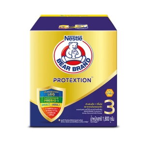 สินค้า BEAR BRAND ตราหมี นมผงสำหรับเด็ก ช่วงวัยที่ 3 โพรเท็กซ์ชัน รสน้ำผึ้ง 1800 กรัม